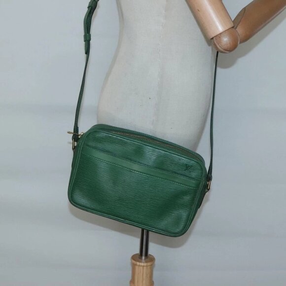 LOUIS VUITTON Epi Trocadero 23 Shoulder Bag Green M52304 LV Auth 132041 - Picture 1 of 16